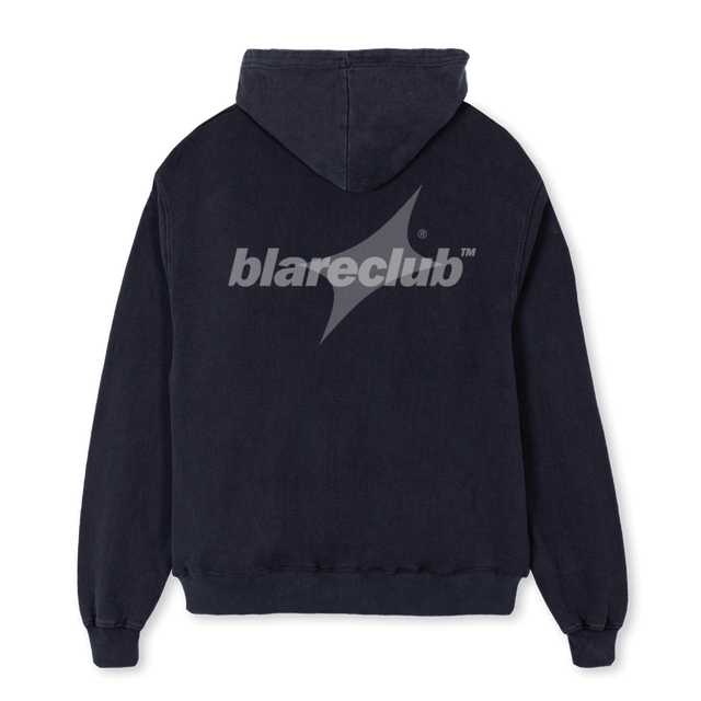 OPACITYHOODIE Vintage Black Oversized Hoodie.