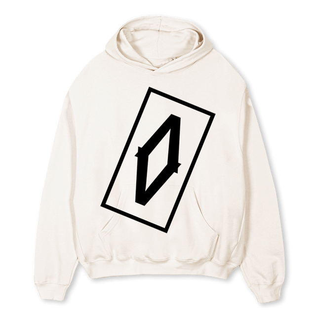 VENCIHOODIEA Vintage White Oversized Hoodie.