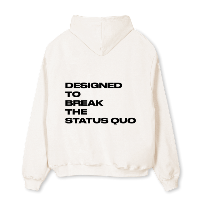 VENCIHOODIEA Vintage White Oversized Hoodie.