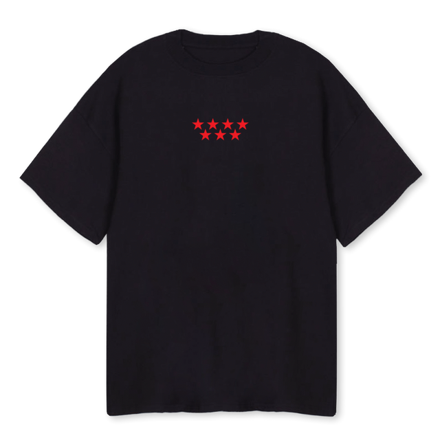 MDZ Black Oversized Tee.