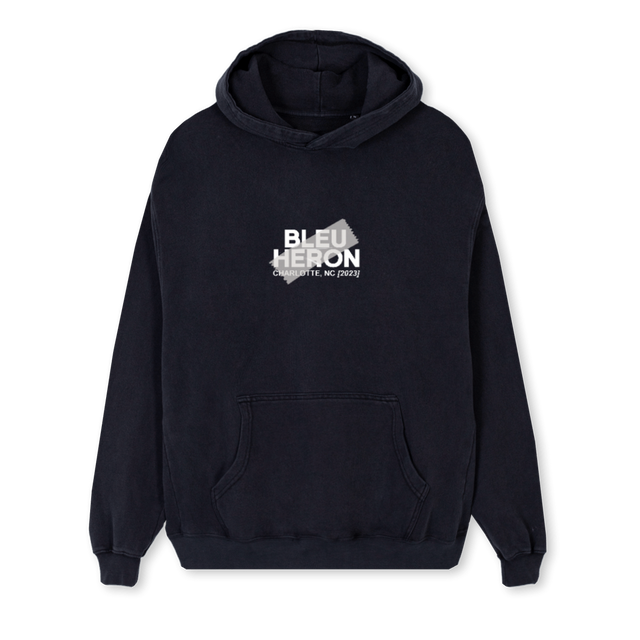 TAPE Vintage Black Regular Hoodie.