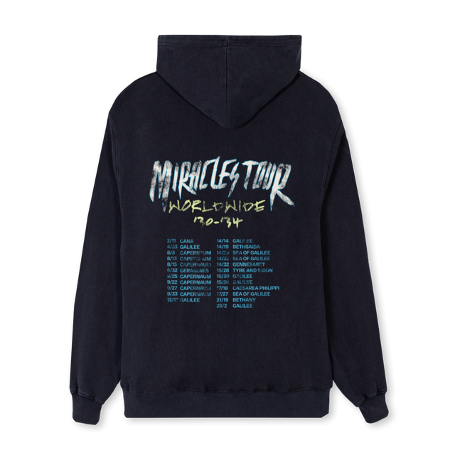 MI Vintage Black Regular Hoodie.