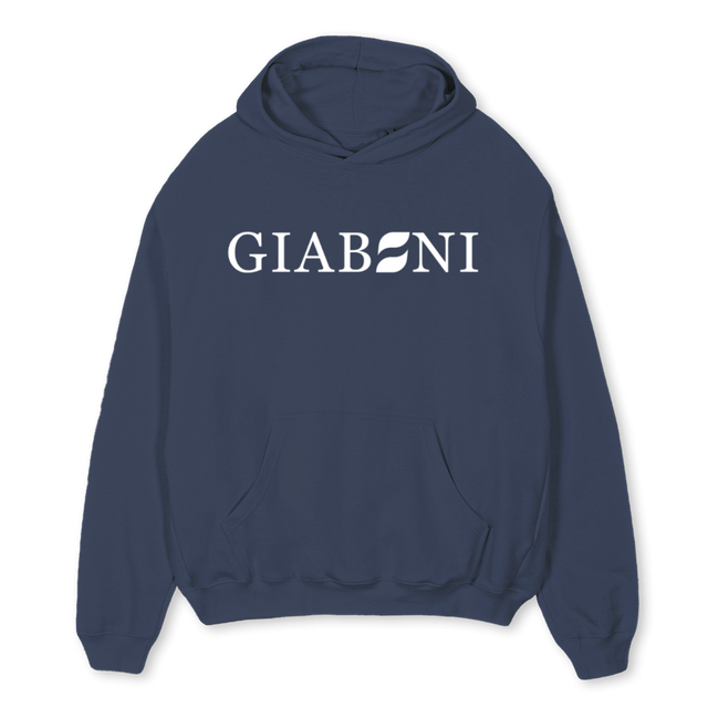 GIABANI SHADOW Navy Blue Oversized Hoodie.