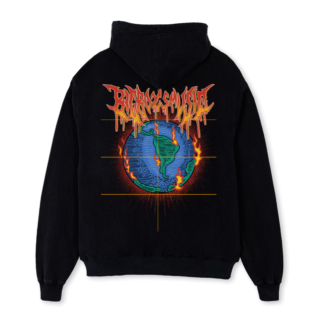 BBWORLD Black Oversized Hoodie.