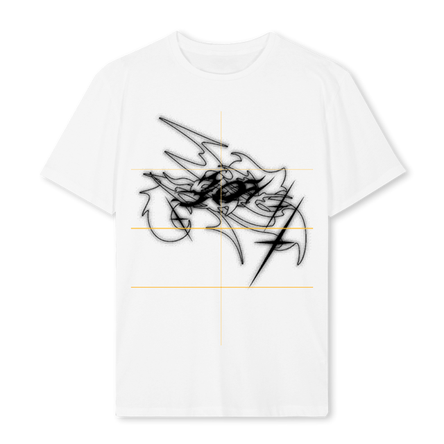 LFSTEESHIRTBLANENWER White Regular Tee.