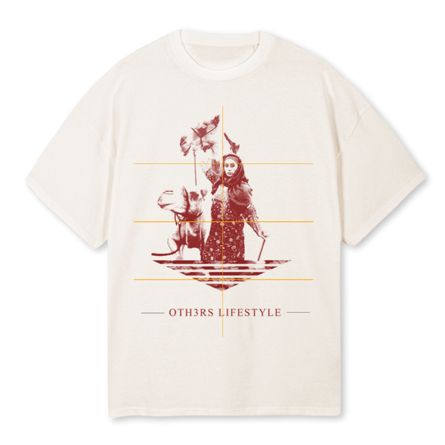 OTHW Vintage White Oversized Tee.