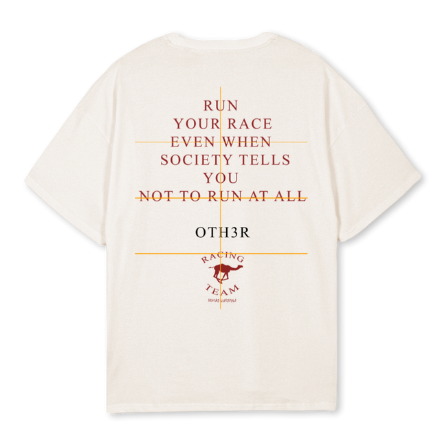 OTHW Vintage White Oversized Tee.