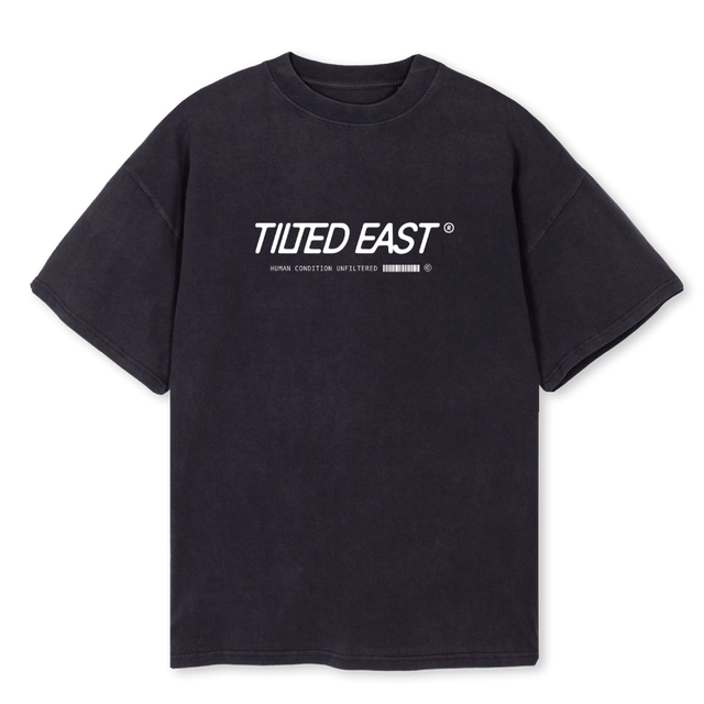 MKTAG Vintage Black Oversized Tee.