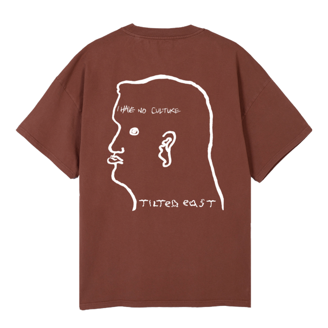MKTNBTMS Vintage Brown Oversized Tee.