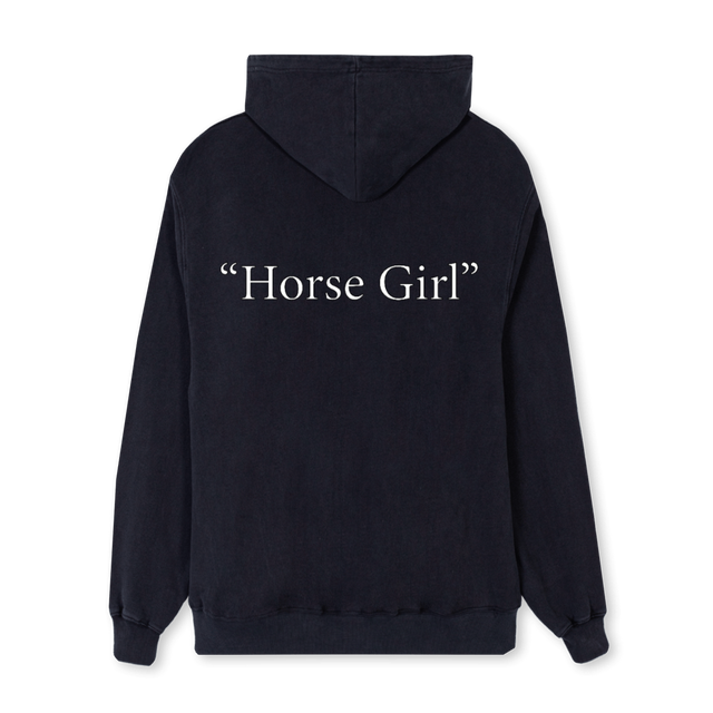 FLINT Vintage Black Regular Hoodie.