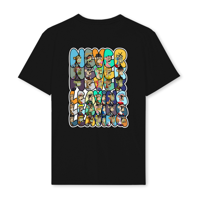 WANVERONE Black Regular Tee.