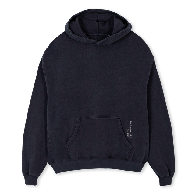 BANTONHOODIEONEXL Vintage Black Oversized Hoodie.
