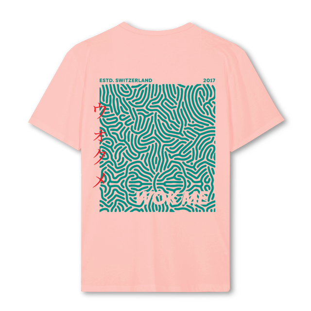 WOKME Pink Clay Regular Tee.
