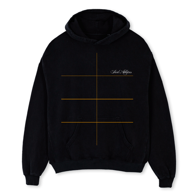 HOODI Black Oversized Hoodie.