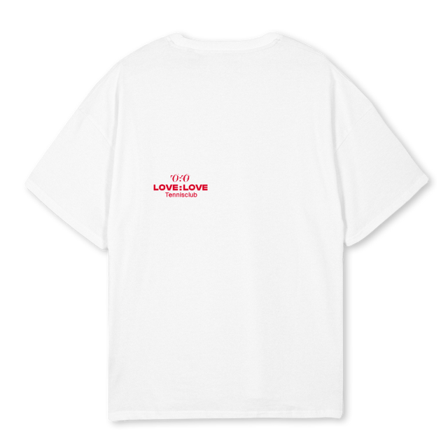 SUPPORTYOURLOCALTENN White Oversized Tee.