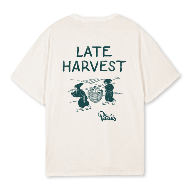 HARVEST Vintage White Oversized Tee.