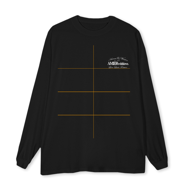 LLF Black Oversized LS Tee.