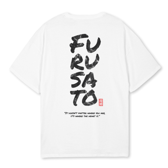 FURUWHITE White Oversized Tee.