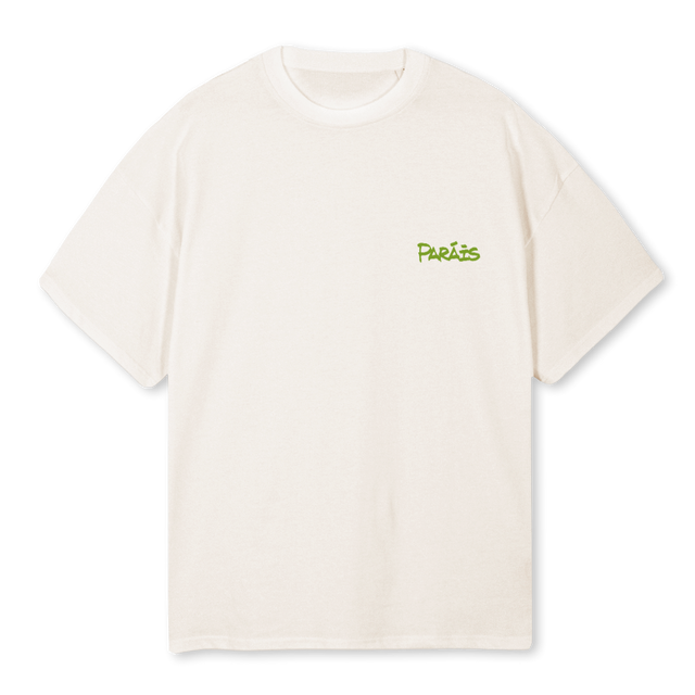 SOLITUDE Vintage White Oversized Tee.