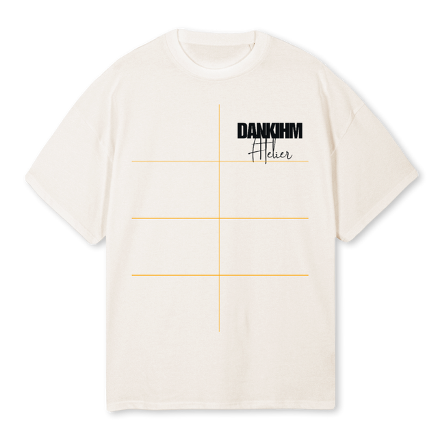 FOOTPRINTS Vintage White Oversized Tee.
