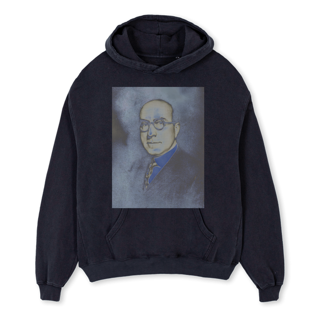 DRKTRDTRD Vintage Black Oversized Hoodie.