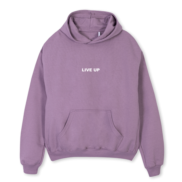 PURPLE Purple Oversized Hoodie.
