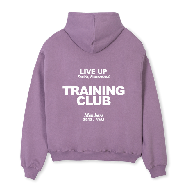 PURPLE Purple Oversized Hoodie.