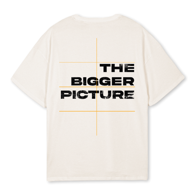 TBLACKP Vintage White Oversized Tee.