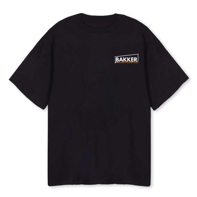 BENBARKER Black Oversized Tee.