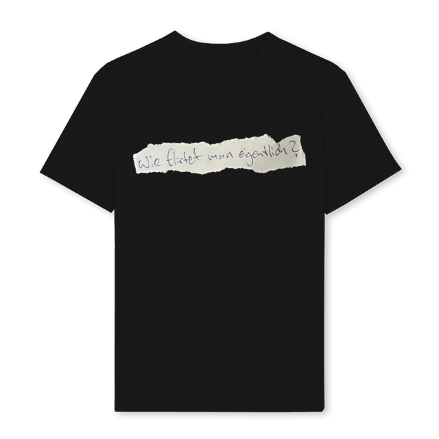 TSHIRTFLITEN Black Regular Tee.