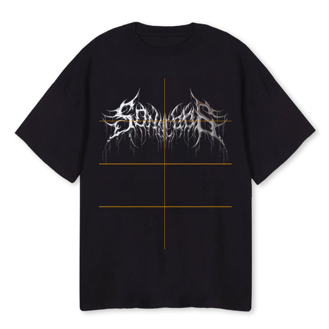 SONNESCHWARZ Black Oversized Tee.