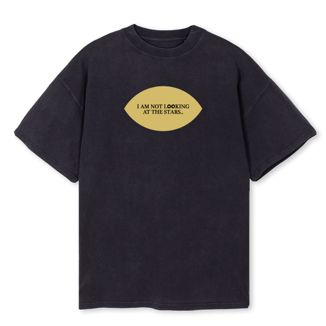 EYES Vintage Black Oversized Tee.