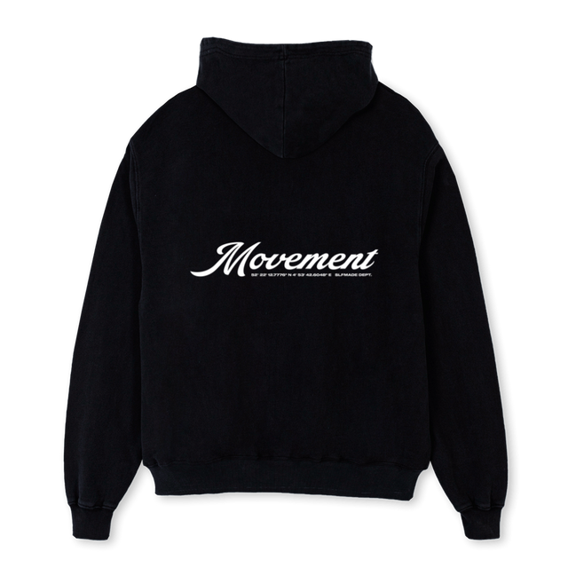 ELEGANCETRUIZWART Black Oversized Hoodie.