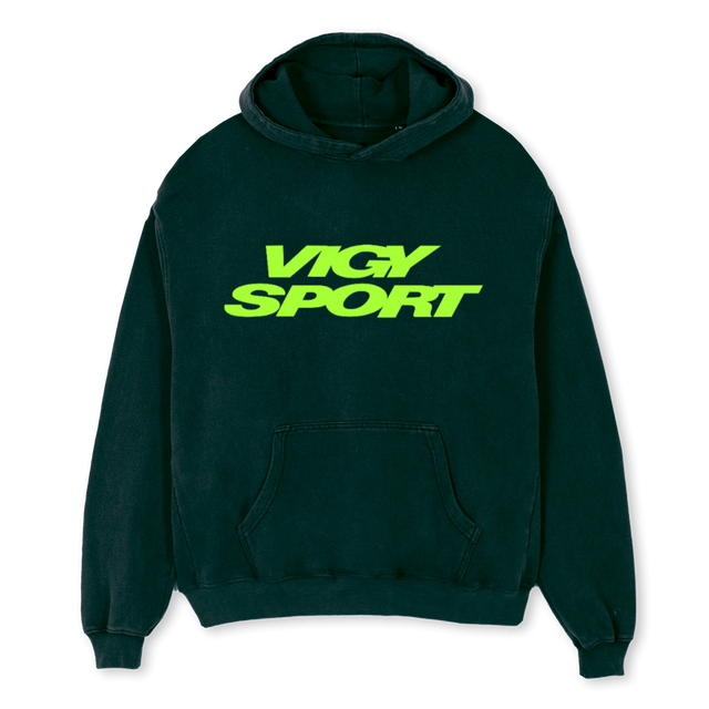 MLAWGHOODIE Wild Green Oversized Hoodie.