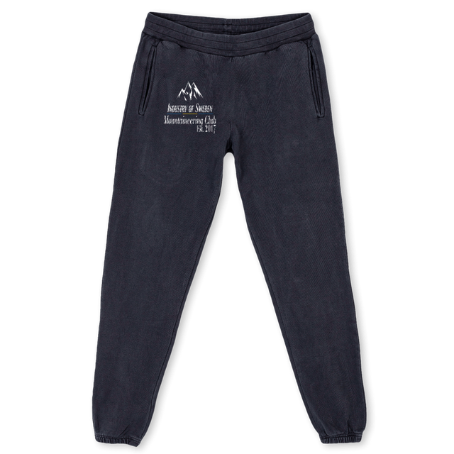 MOUNTAINEERING1 Vintage Black Sweatpants.