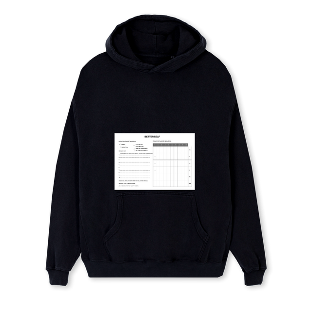 BSC Black Regular Hoodie.