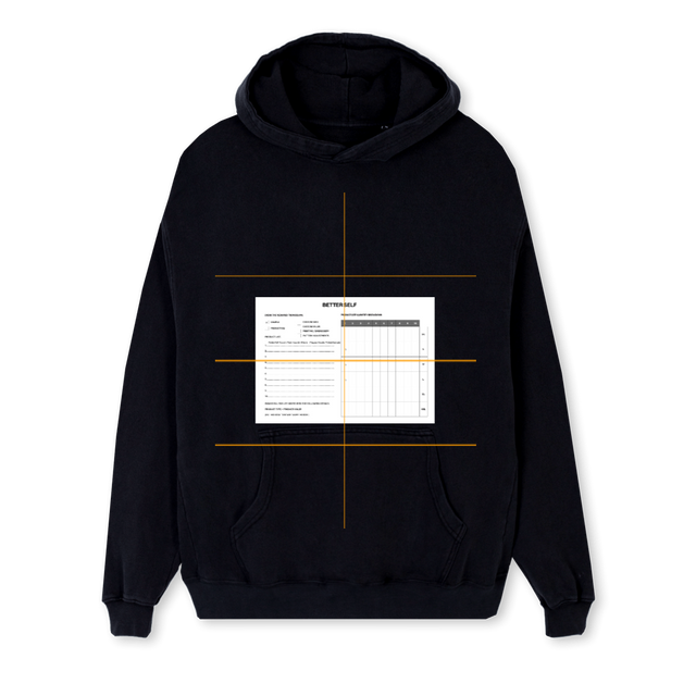 BSC Black Regular Hoodie.