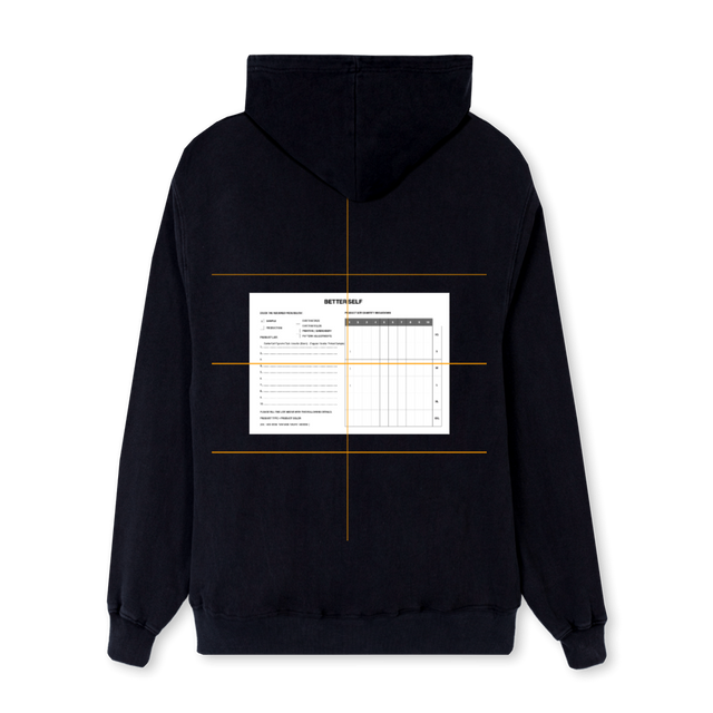 BSC Black Regular Hoodie.