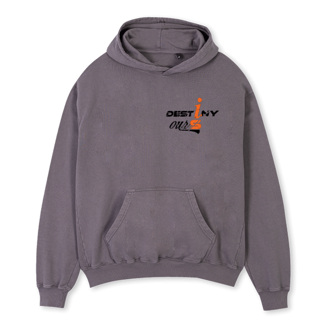 DIO Pigment Grey Oversized Hoodie.