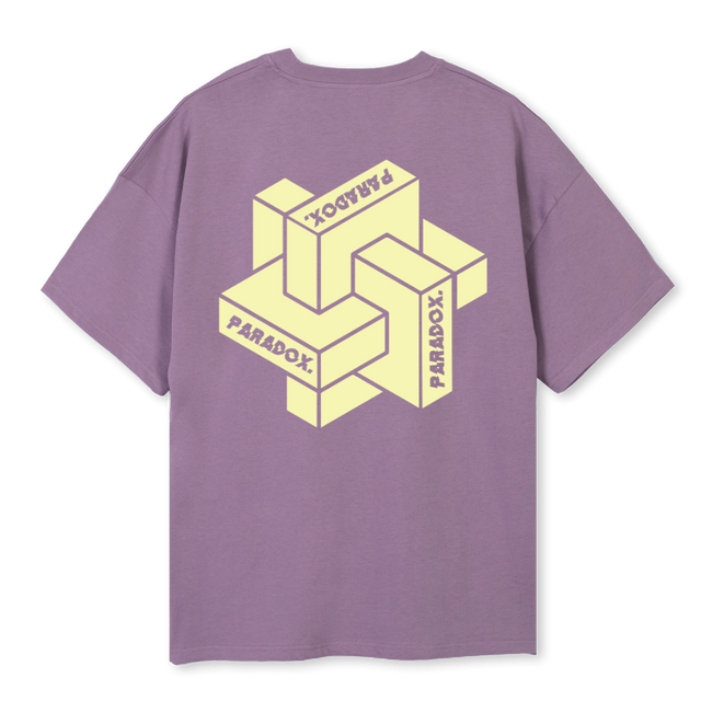 PARADOXPURPLETEE Purple Oversized Tee.