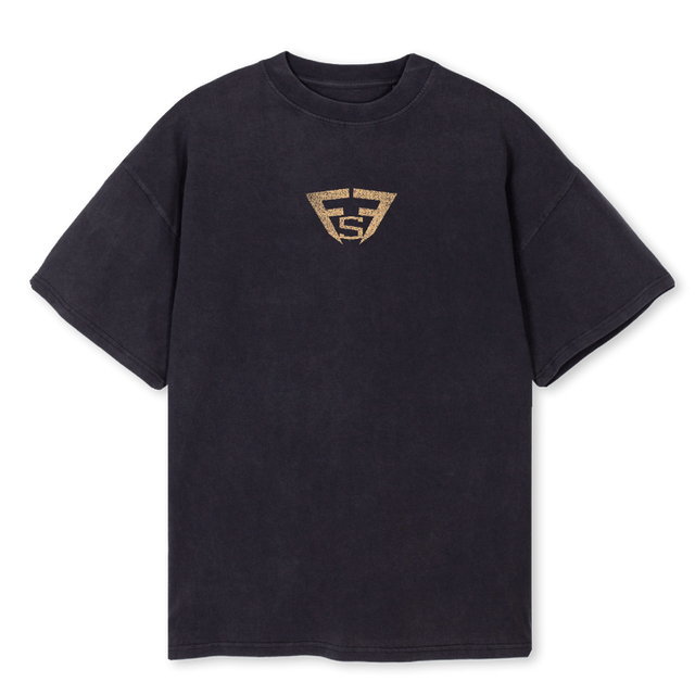 FSF Vintage Black Oversized Tee.