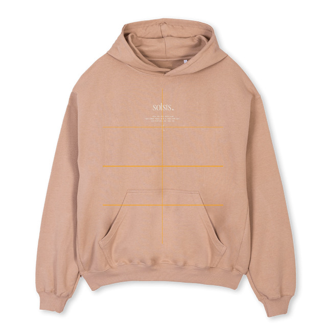 FBVSAND Croissant Oversized Hoodie.