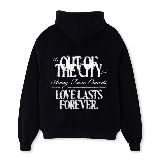 LL Black Oversized Hoodie.