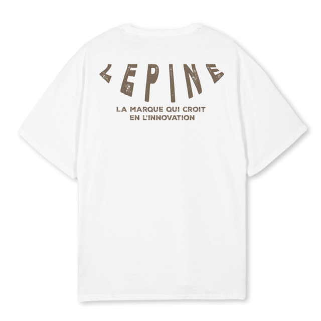 WHITEINNO White Oversized Tee.