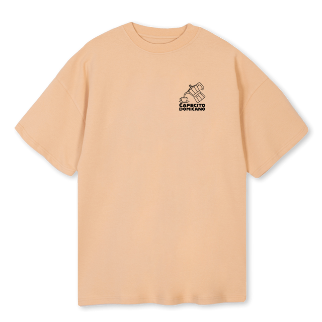 CAFECTIO Sand Oversized Tee.