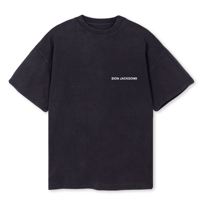 TBTEE Vintage Black Oversized Tee.
