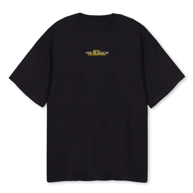ADYX Black Oversized Tee.