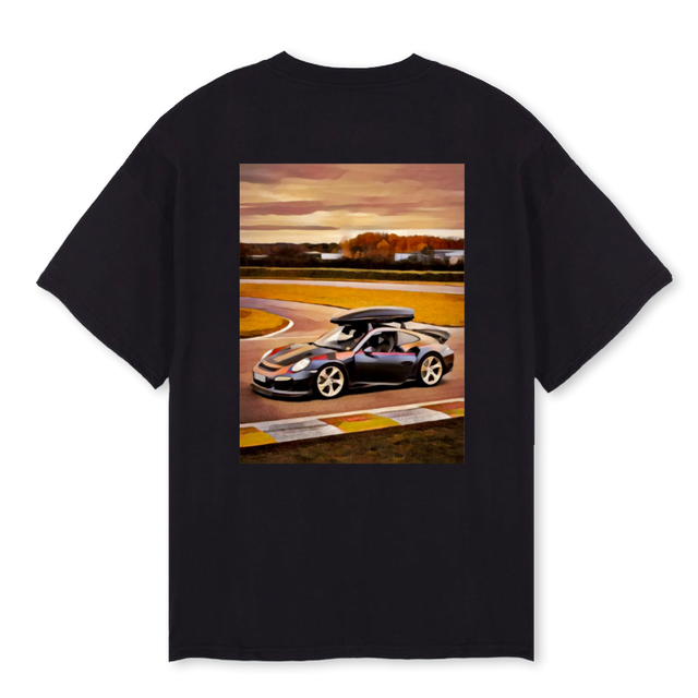 ADYX Black Oversized Tee.
