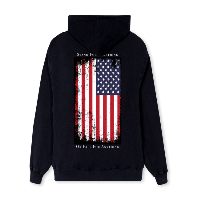WTP Black Regular Hoodie.