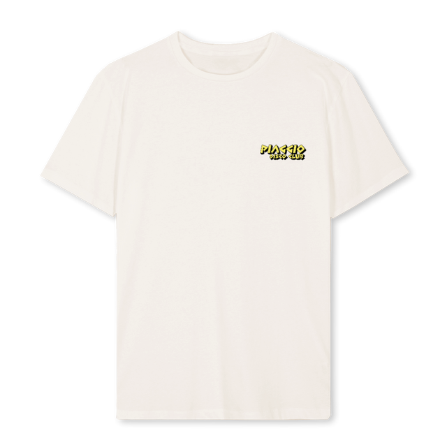 PIAGGIODISCOGREEK Vintage White Regular Tee.